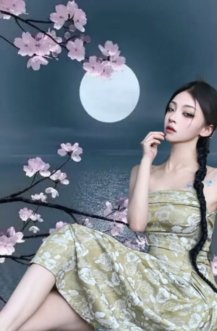 我听闻逍遥诗句失措,意境难寻,可惜泼墨。