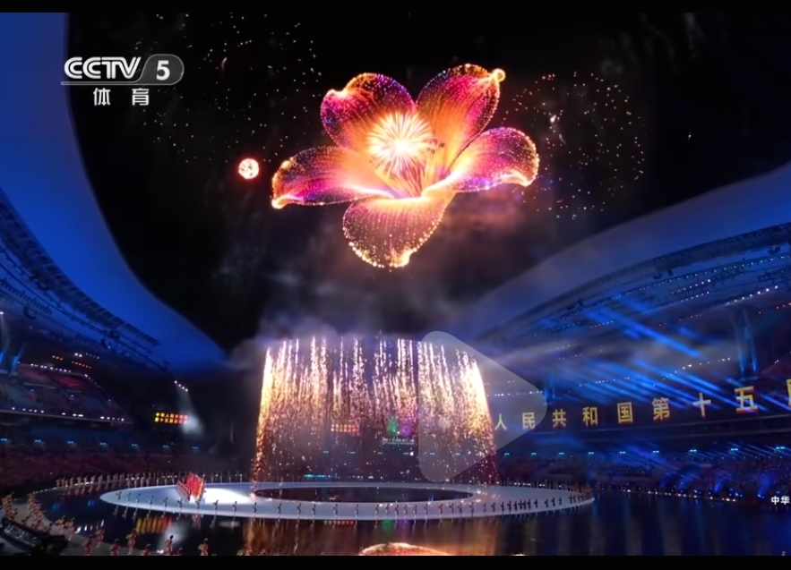 好美的烟花表演