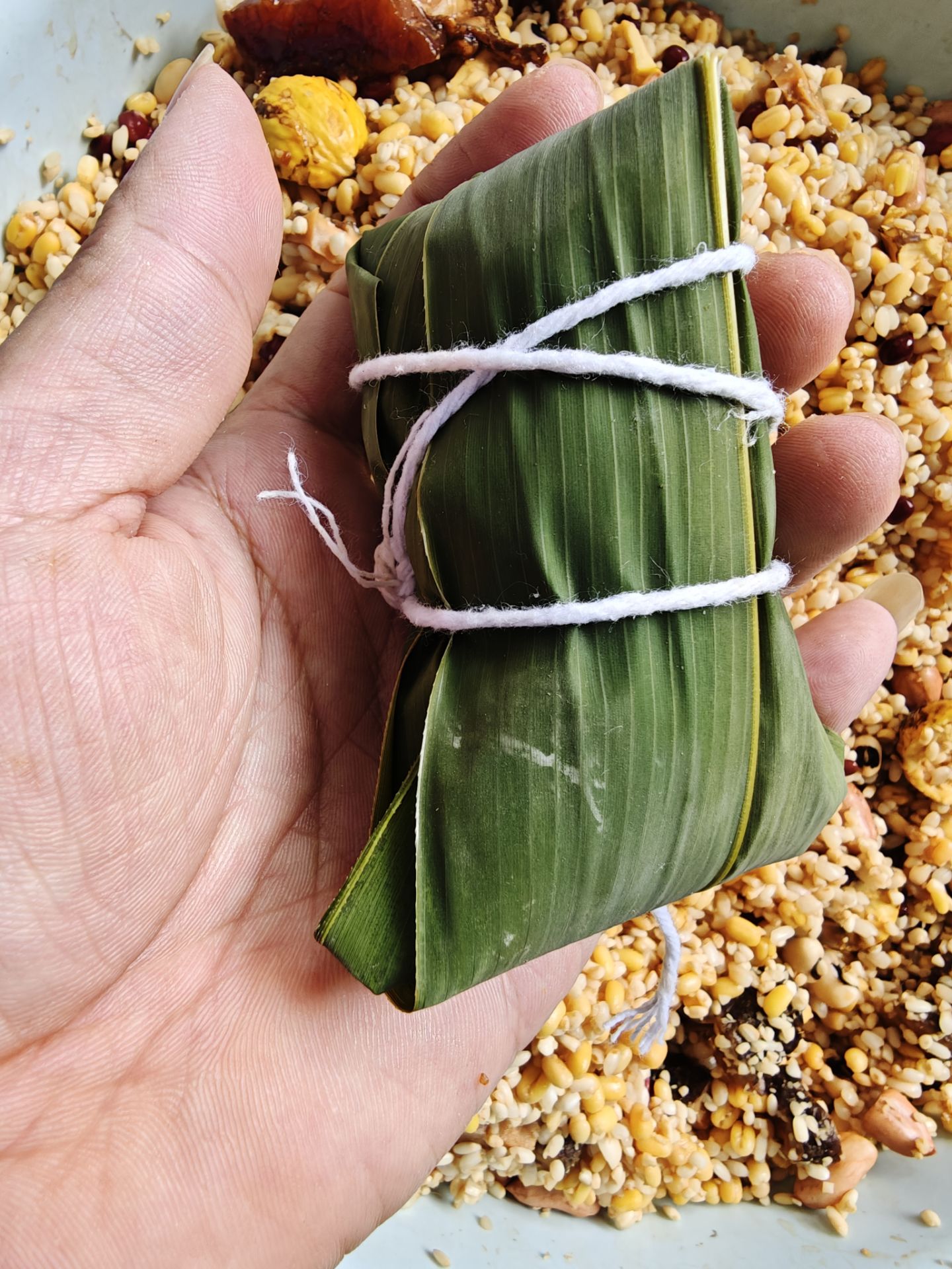 包粽子